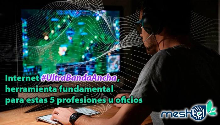 Cinco profesiones que necesitan Internet Meshtel