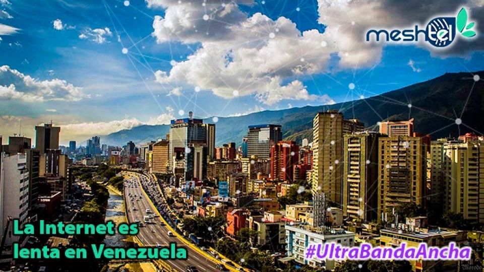 La Internet es lenta en Venezuela